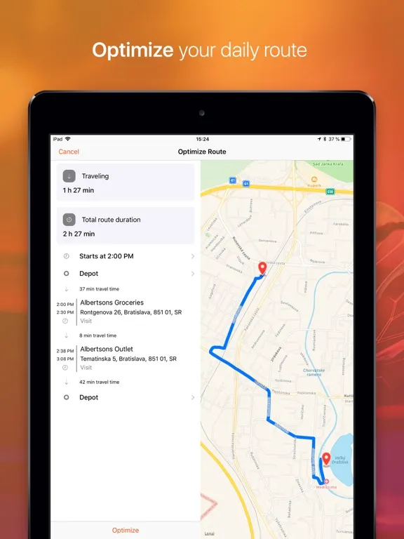 AFS Retail Execution 7.2 iPad  स्क्रीनशॉट